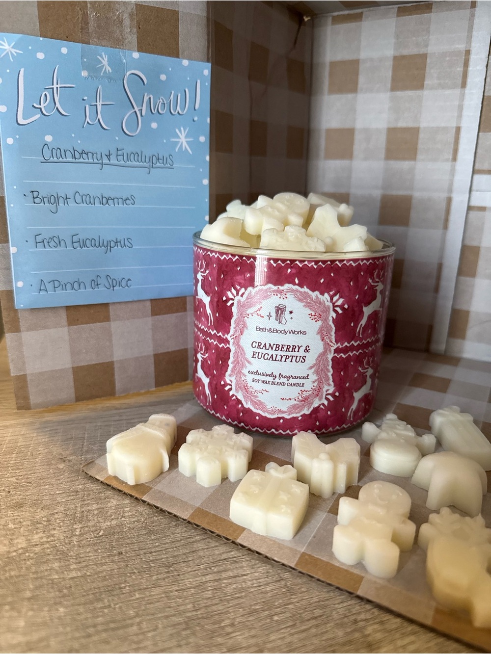 Cranberry & Eucalyptus wax melts